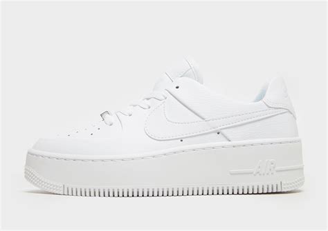 nike air force weiss sohle transparent